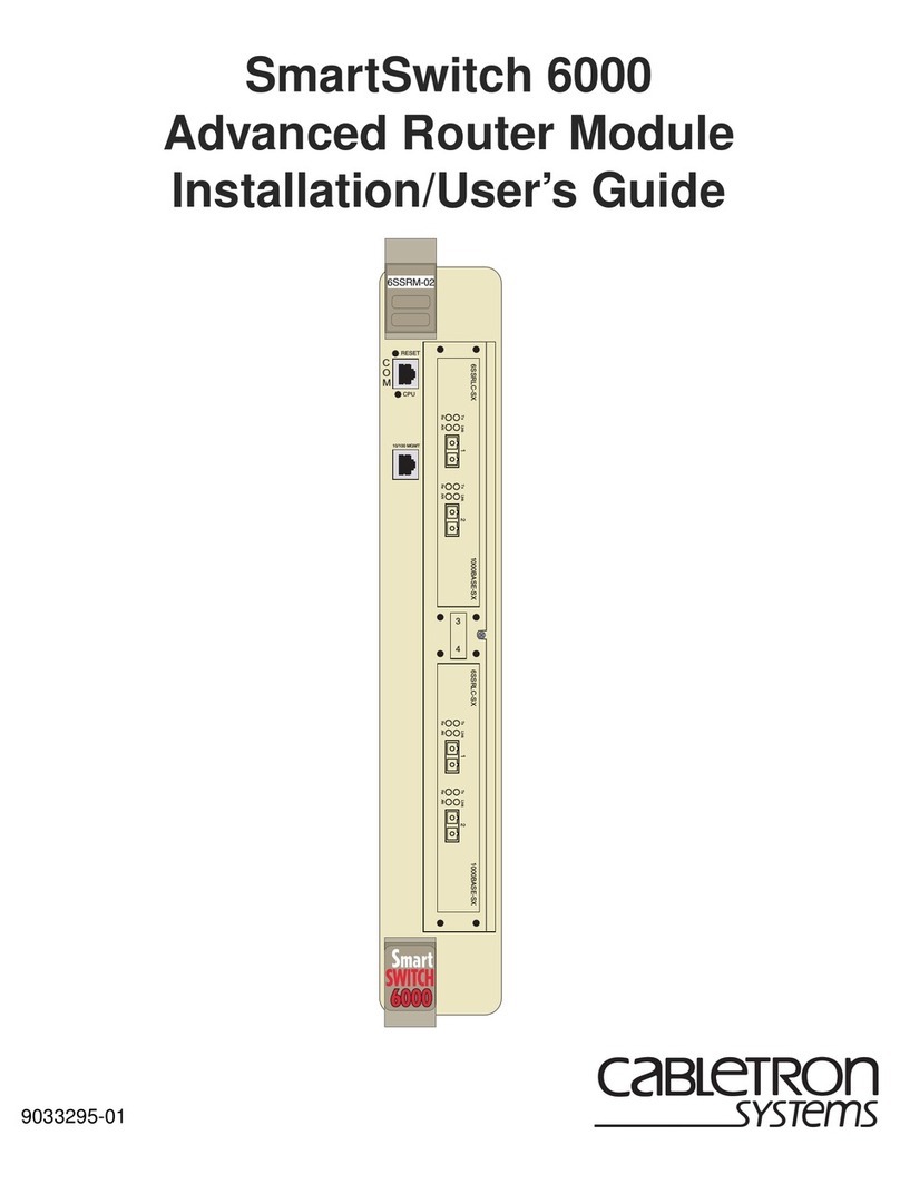 Cabletron Systems SmartSwitch 6000 Operation manual Cabletron Systems SmartSwitch 6000 Operation manual