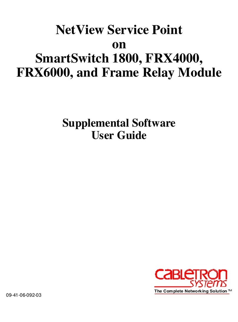 Cabletron Systems SmartSwitch 1800 user guide