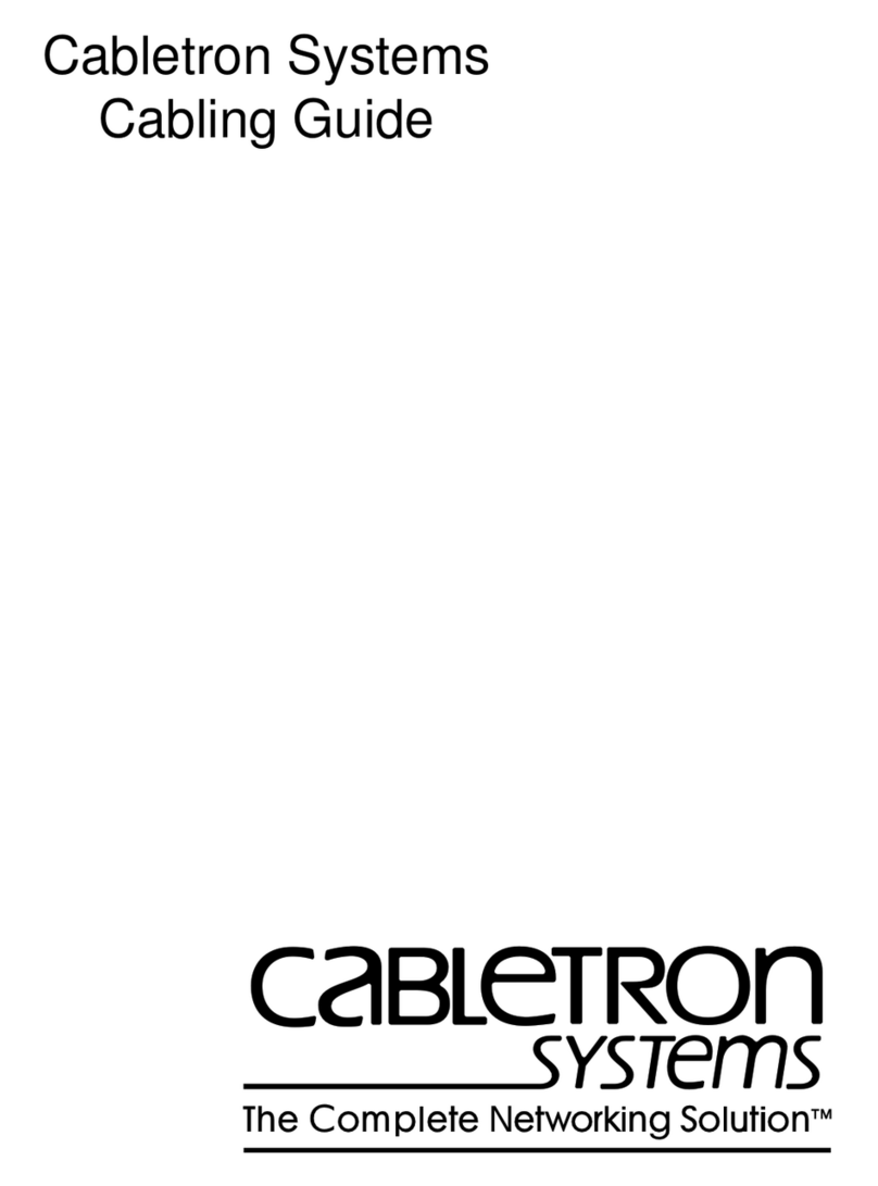 Cabletron Systems 100BASE-FX Cabling guide