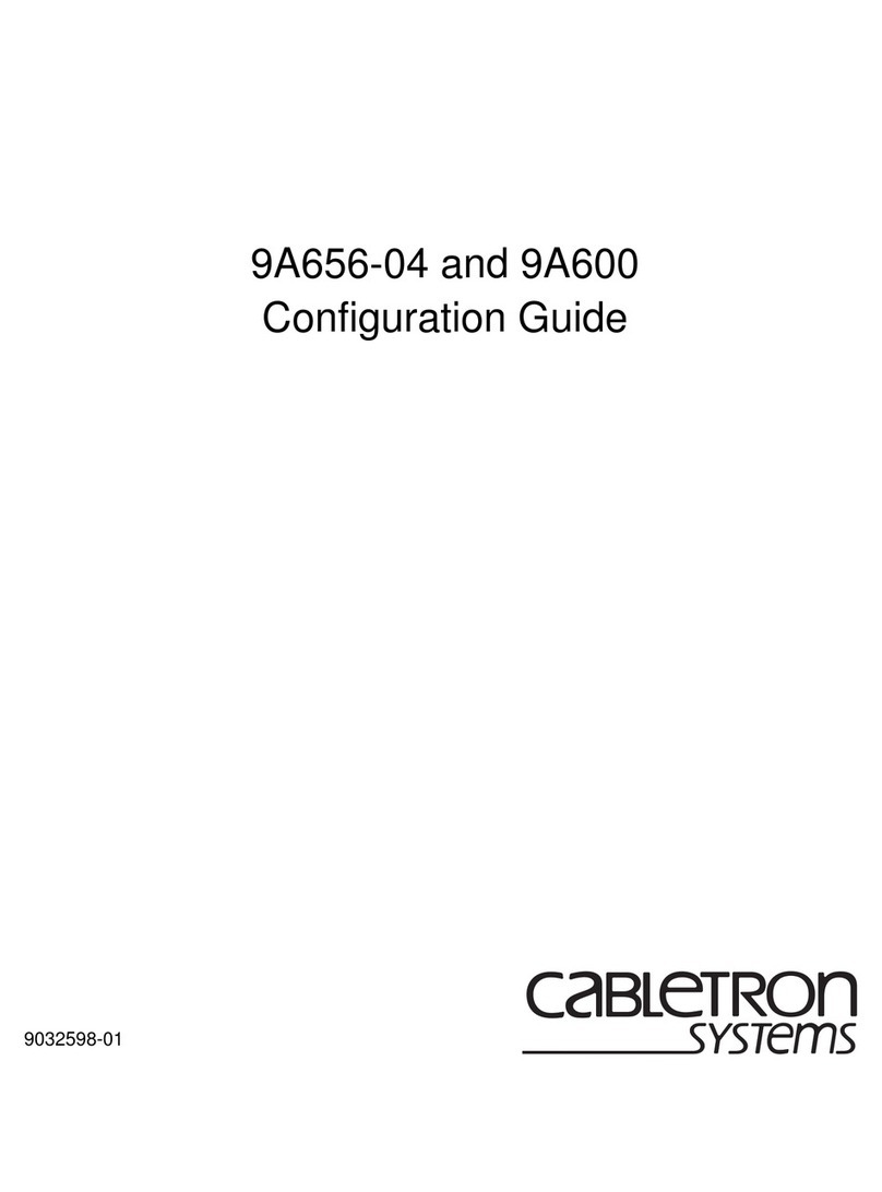 Cabletron Systems 9A600 Configuration guide