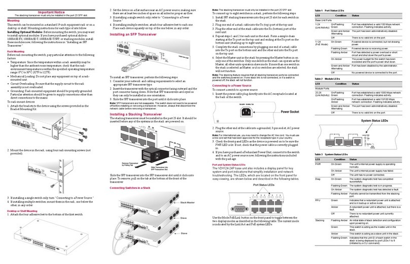 Enterasys Matrix-V V2H124-24P Quick reference guide