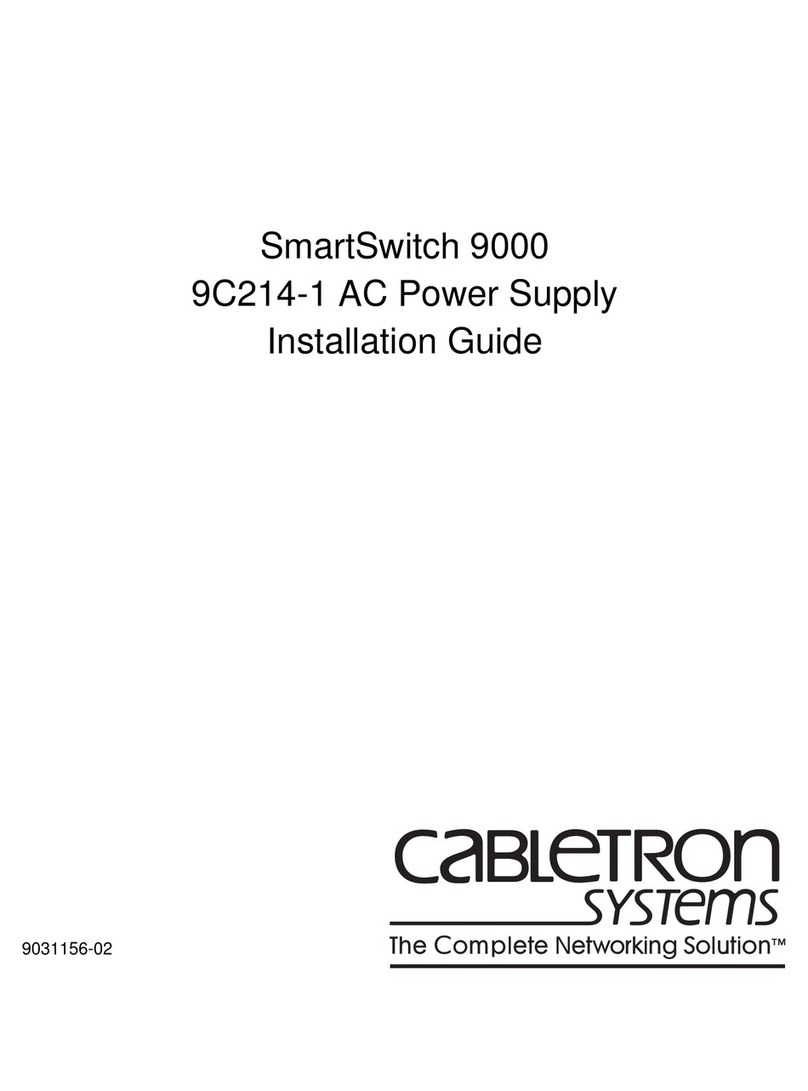 Cabletron Systems 9C214-1 User manual