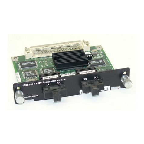 Enterasys Vertical Horizon VHIM100-S2MFX 100BASE FX-SC User manual