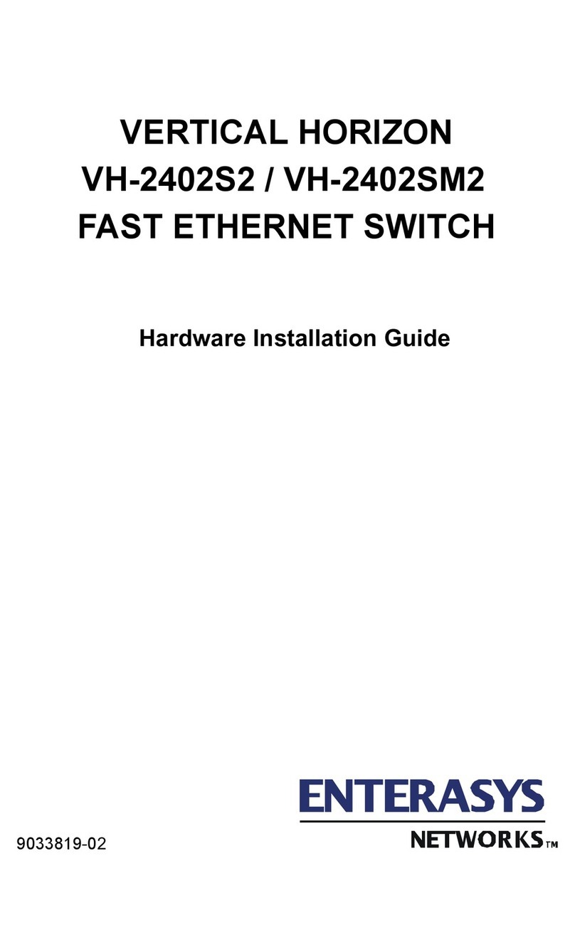 Enterasys Vertical Horizon VH-2402S2 Manual