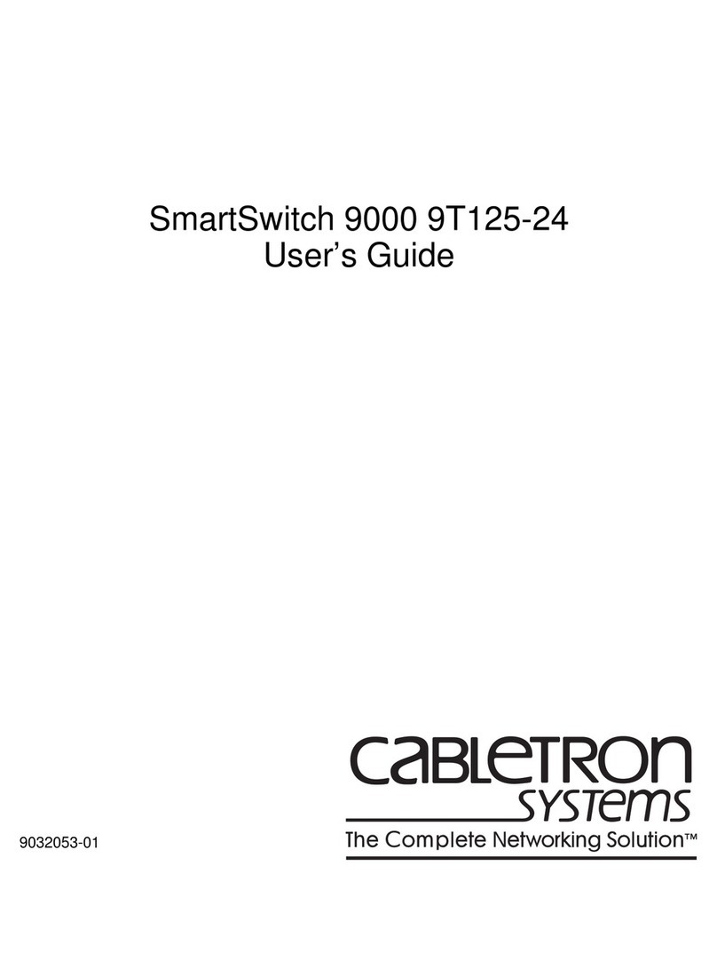Cabletron Systems MMAC-Plus 9T125-24 User manual