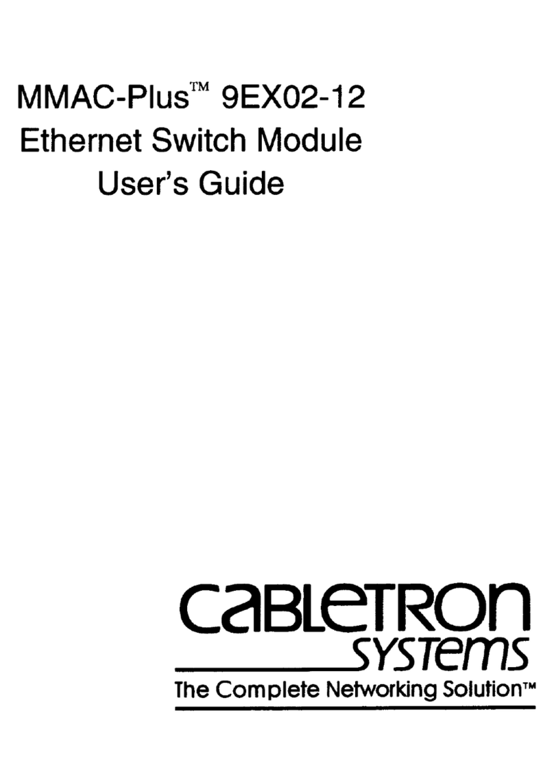 Cabletron Systems MMAC-Plus 9EX02-12 user guide