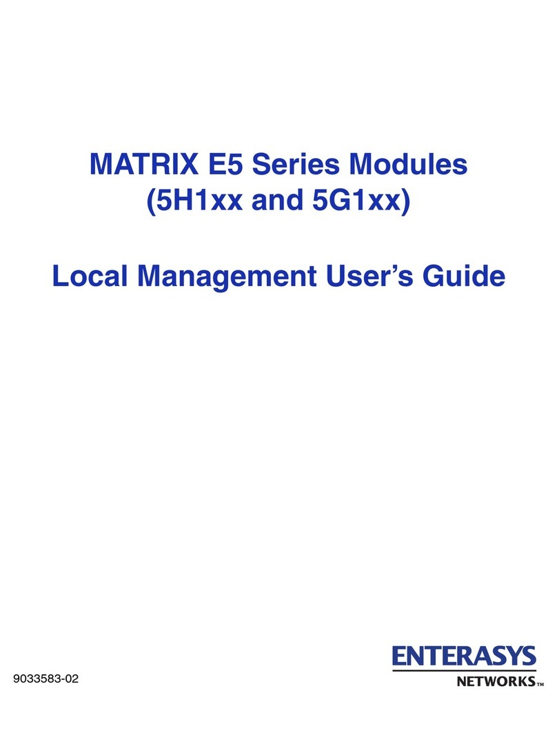 Enterasys Matrix E5 5H153-50-G User manual