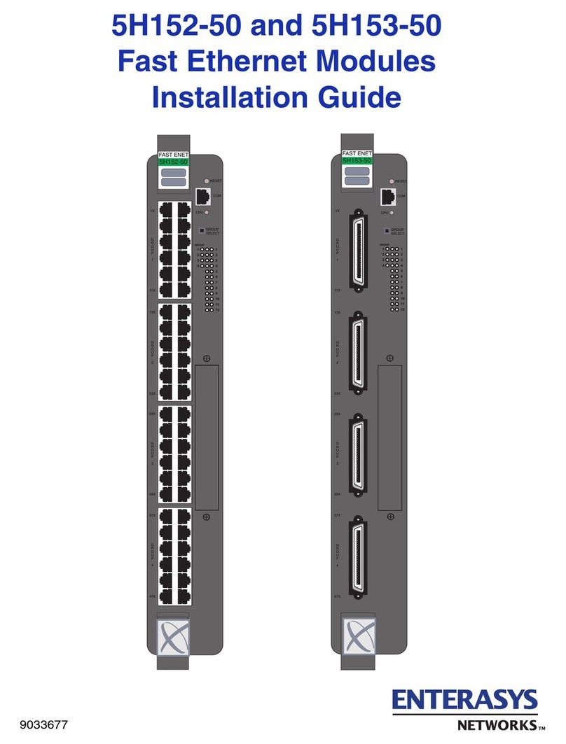 Enterasys Matrix E5 5H152-50 User manual