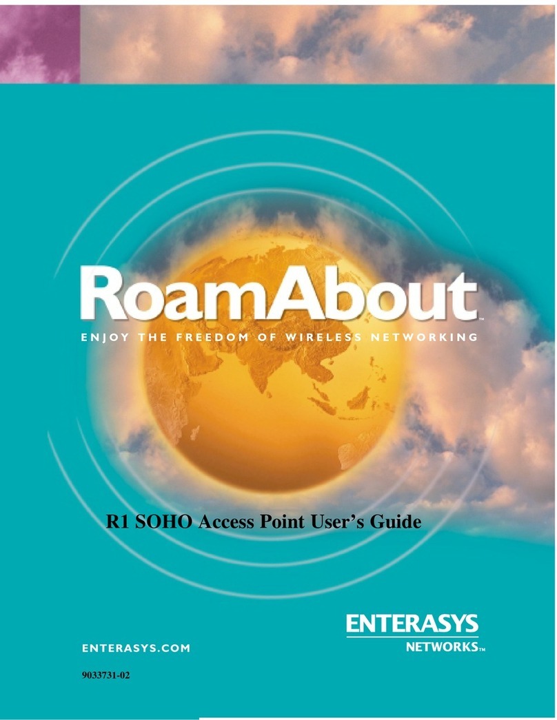 Enterasys R1 SOHO User manual