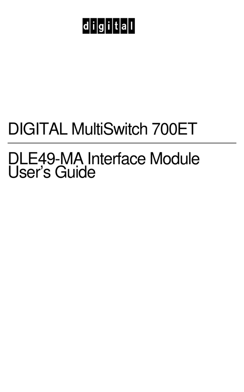 Digital Equipment DLE49-MA user guide
