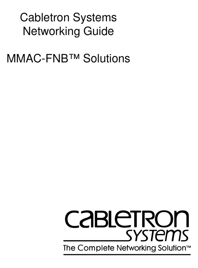 Cabletron Systems MMAC-5FNB User manual