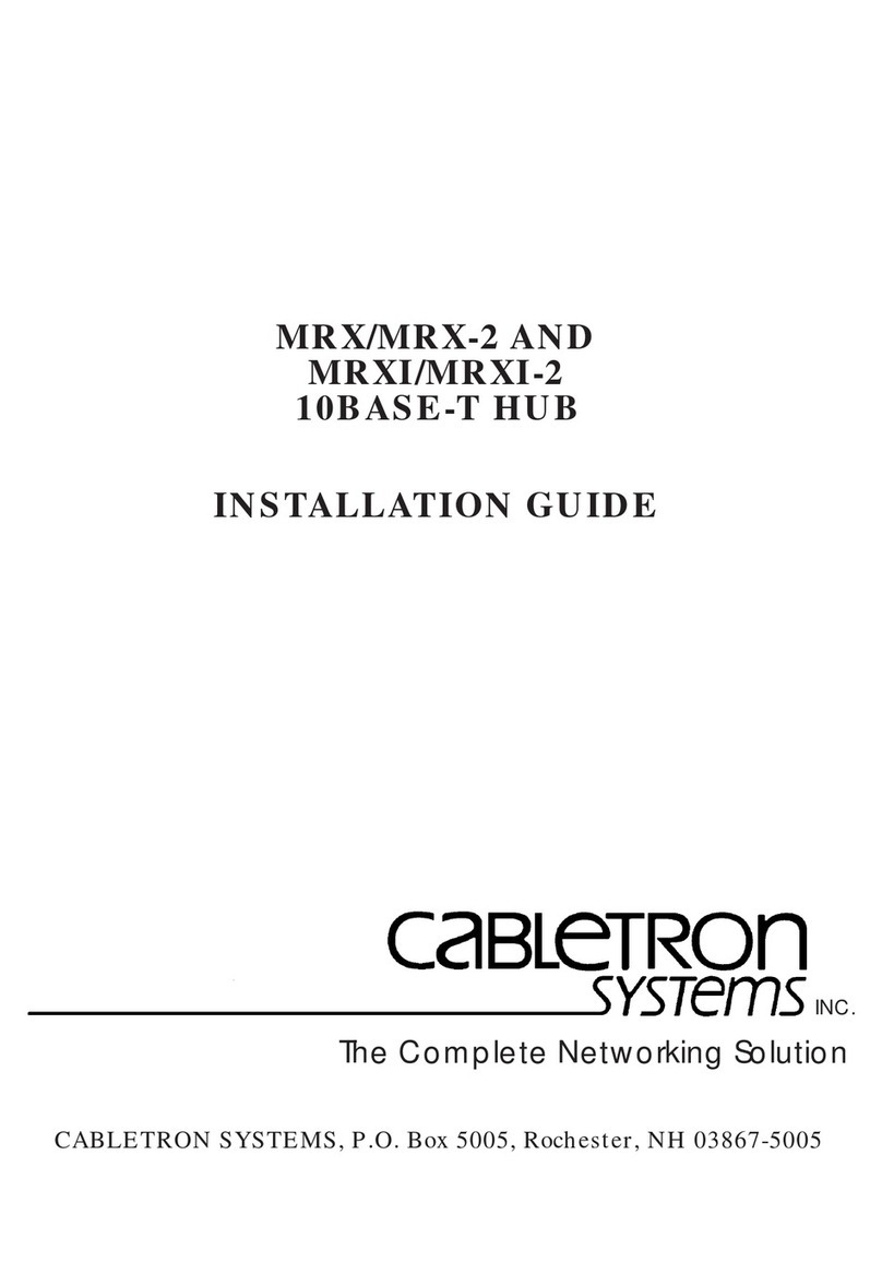 Cabletron Systems MRX User manual Cabletron Systems MRX User manual