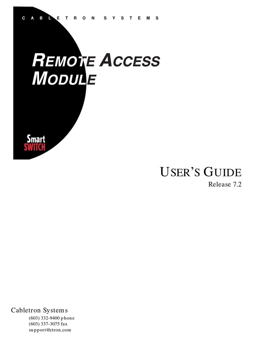 Cabletron Systems SmartSwitch 9W006 user guide