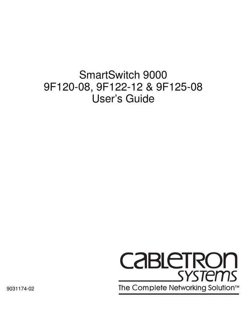Cabletron Systems 9F122-12 user guide