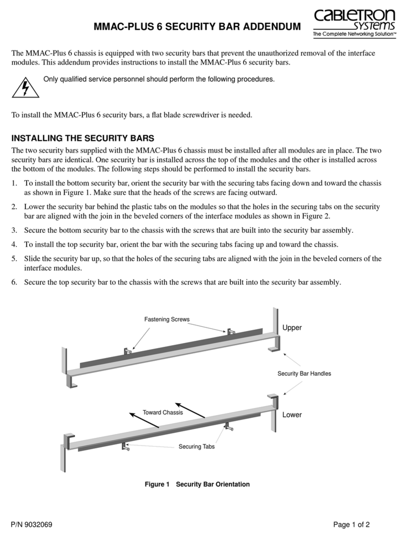Cabletron Systems MMAC-Plus 6 User manual