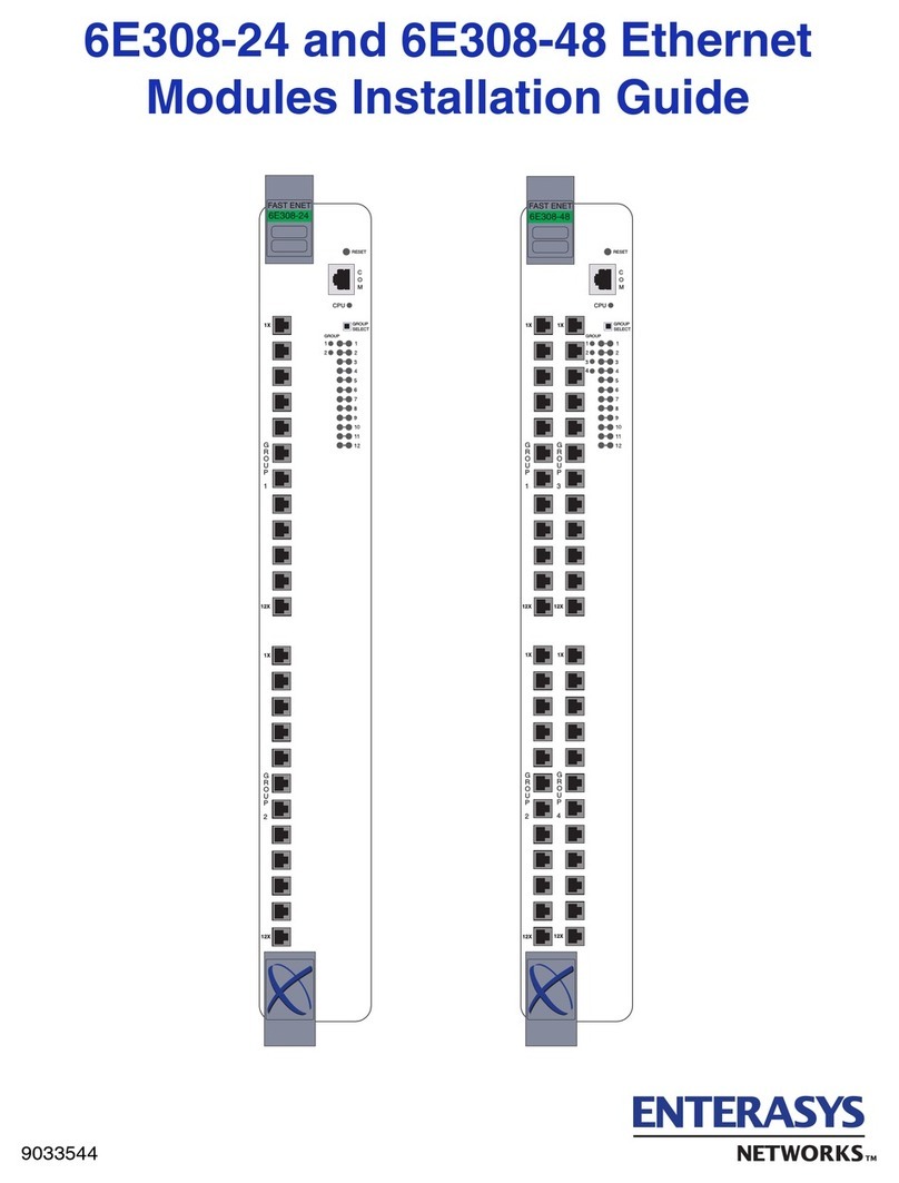 Enterasys 6E308-24 installation guide