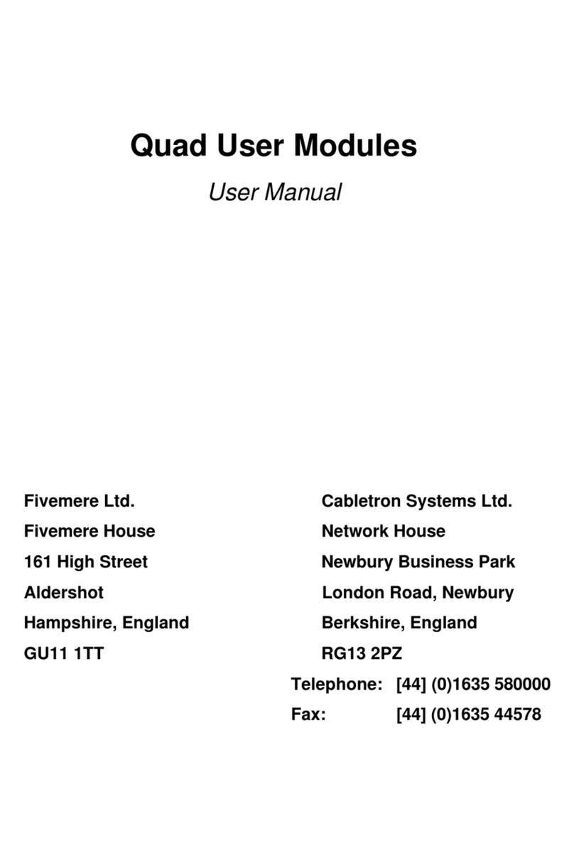 Enterasys SBUQHS/QHB User manual