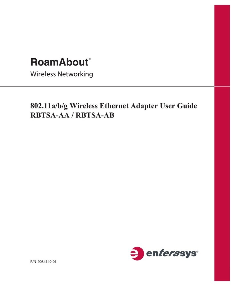 Enterasys RBTSA-AA User manual
