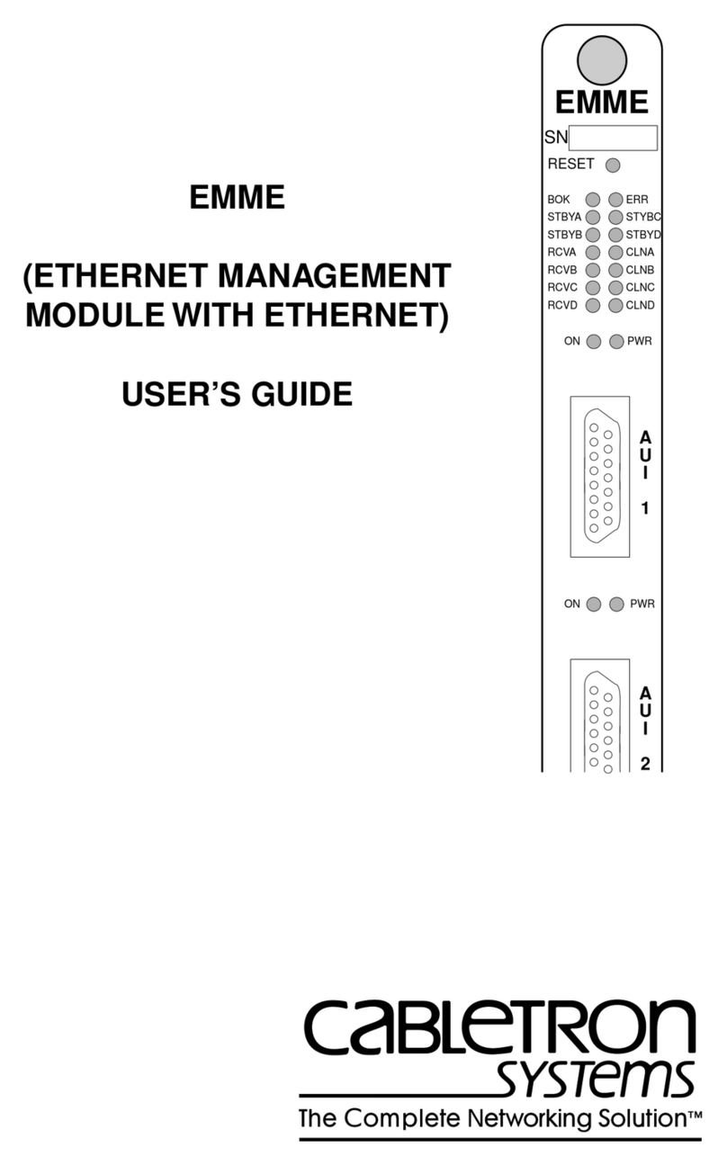 Cabletron Systems EMME user guide