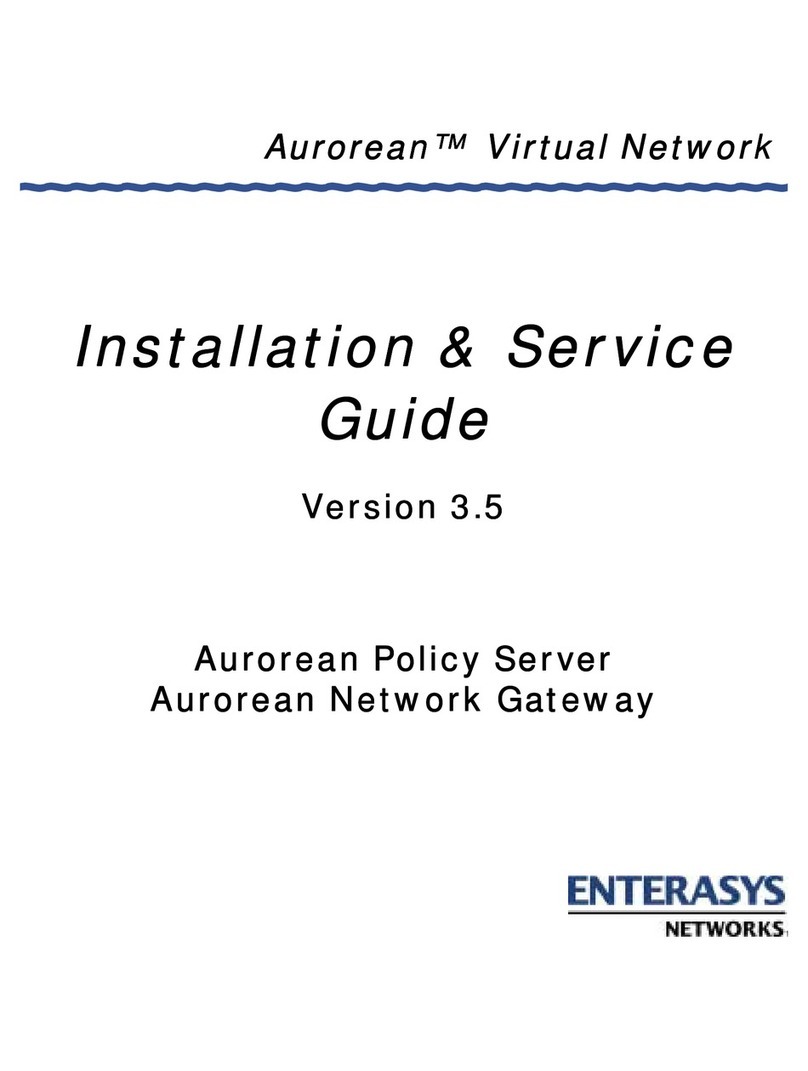 Enterasys Aurorean ANG-3000 Installation & service guide