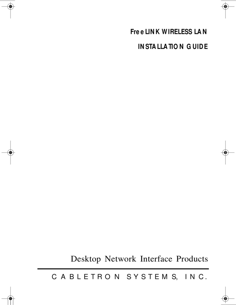 Cabletron Systems FLIU-1 User manual