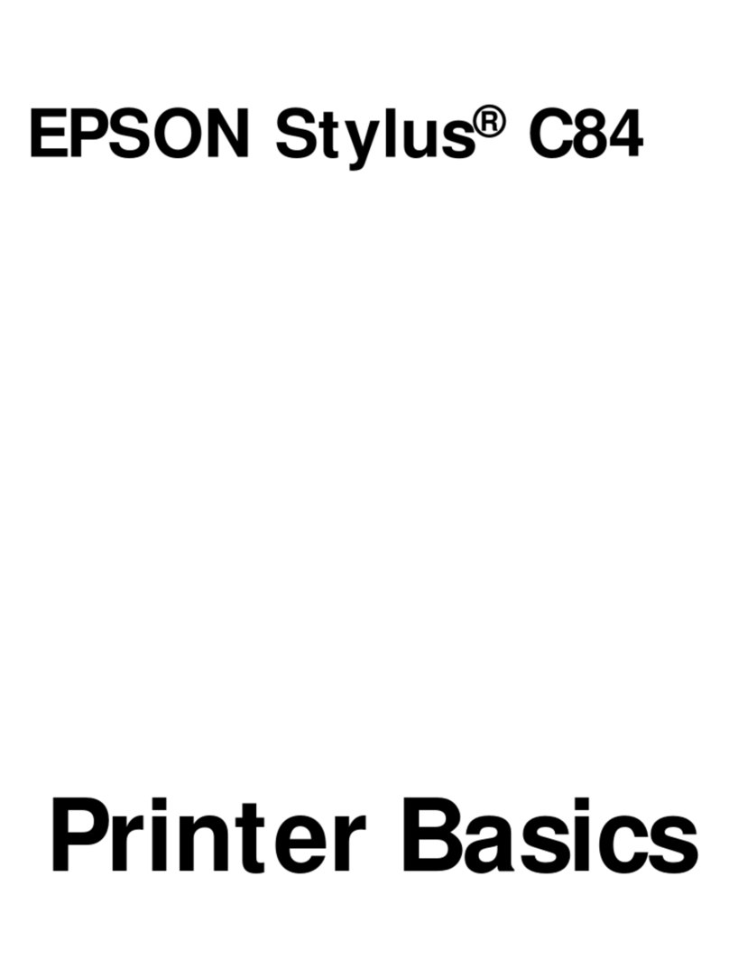 Epson Stylus C84 Installation guide