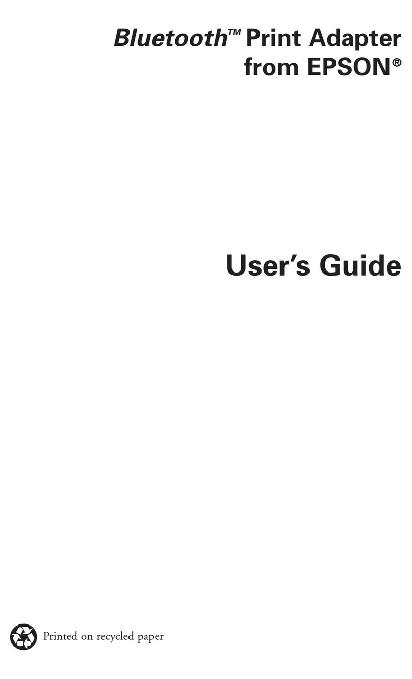 Epson Stylus Color C60 User manual