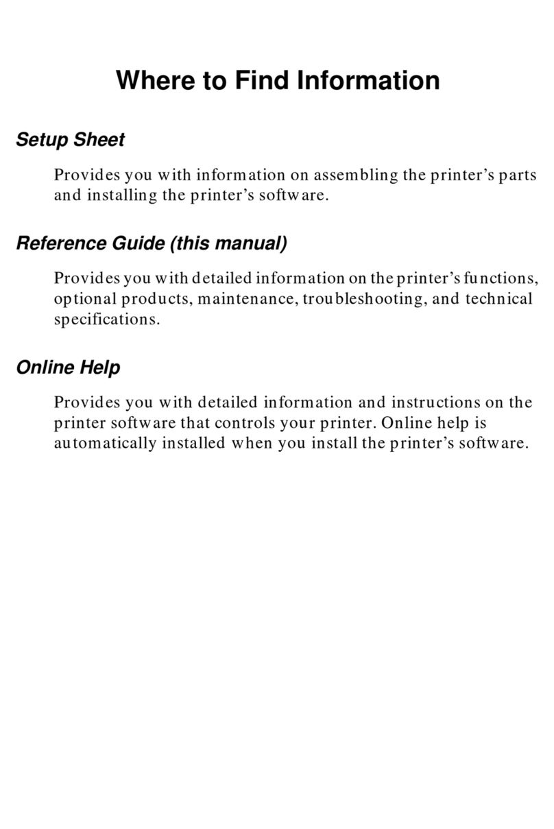 Epson EPL-6100 User manual