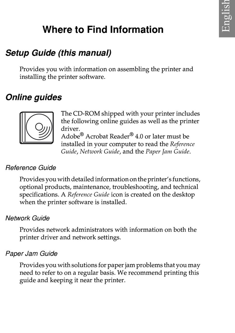 Epson EPL-N7000 User manual
