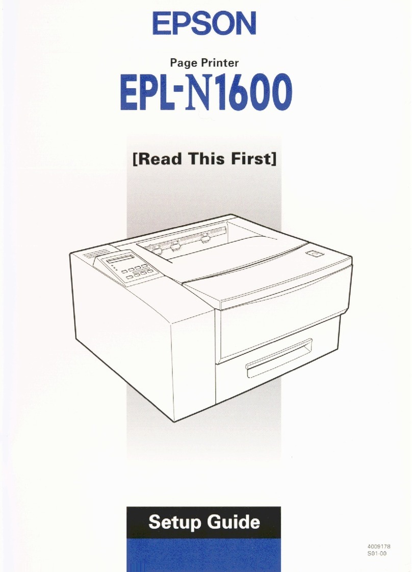 Epson EPL-N1600 Option User manual