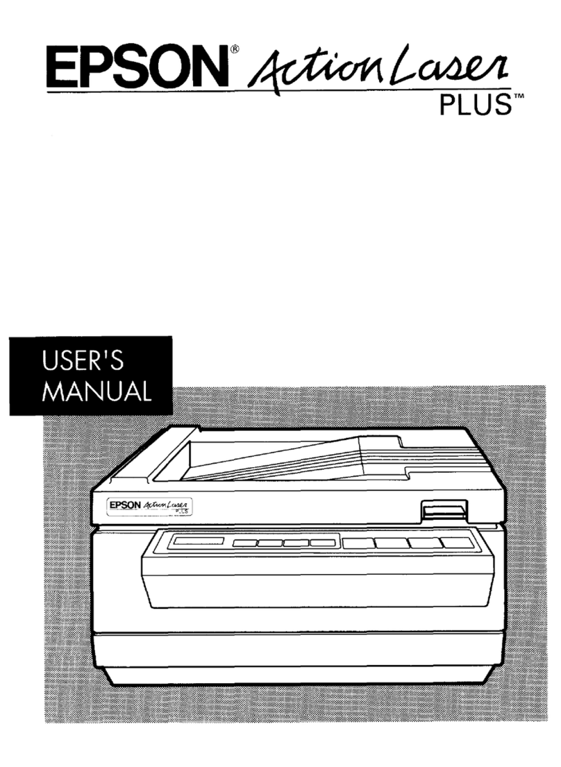Epson ActionLaser Plus User manual