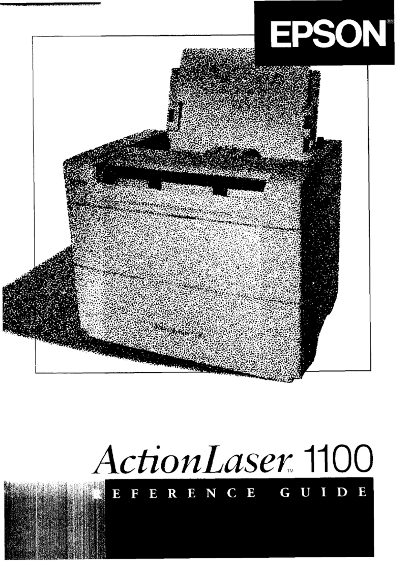 Epson ActionLaser 1100 User manual