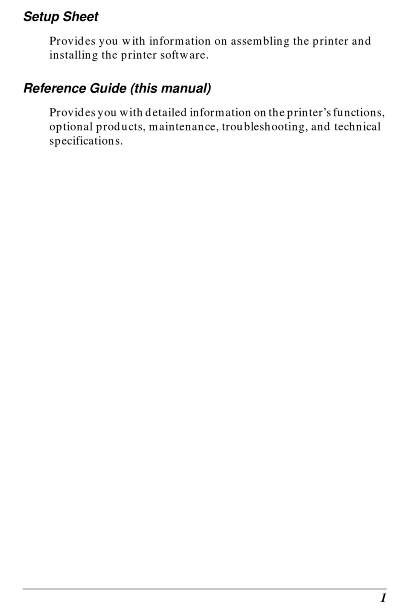 Epson AcuLaser C900 User manual