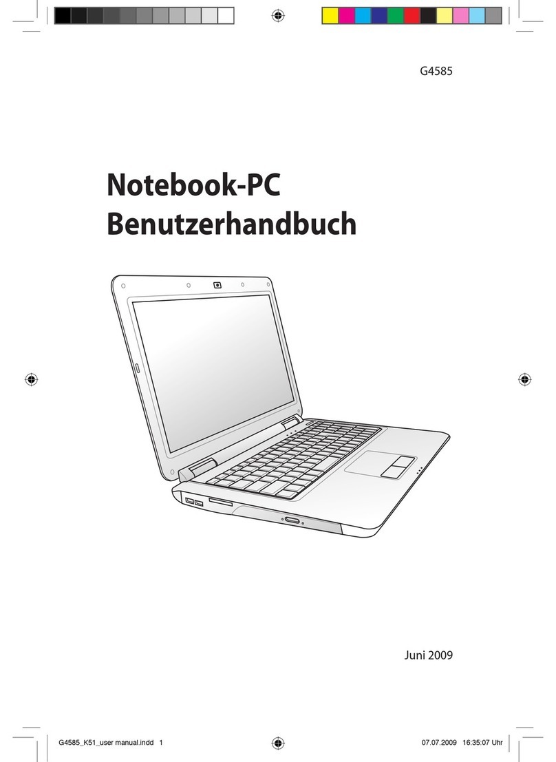 Asus K51IO Instructions for use Asus K51IO Instructions for use