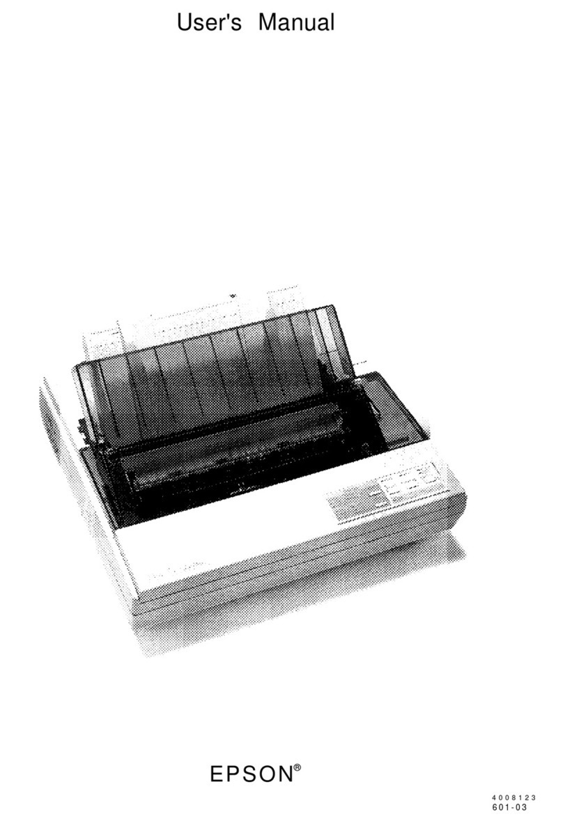 Epson LQ-860 - Impact Printer User manual