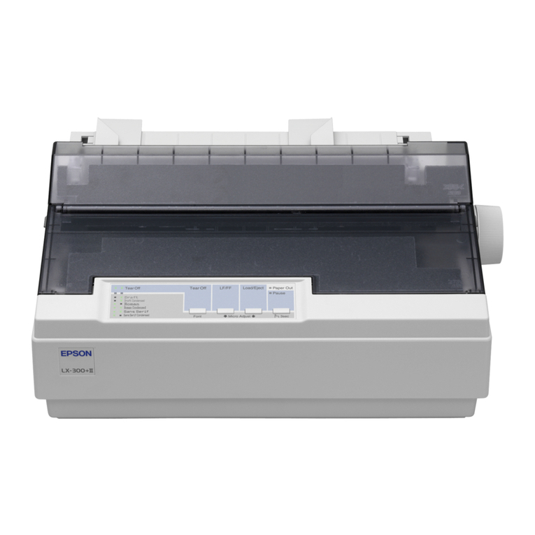 Epson LX-300 User manual