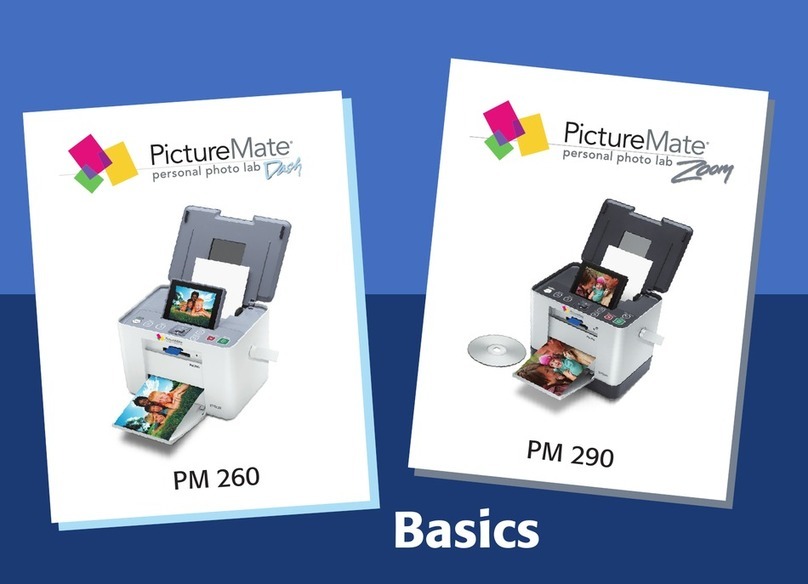 Epson PictureMate Dash PM 260 User guide