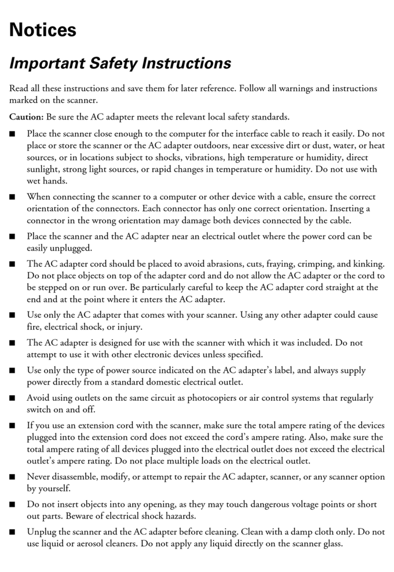 Epson Perfection V350 Series User manual