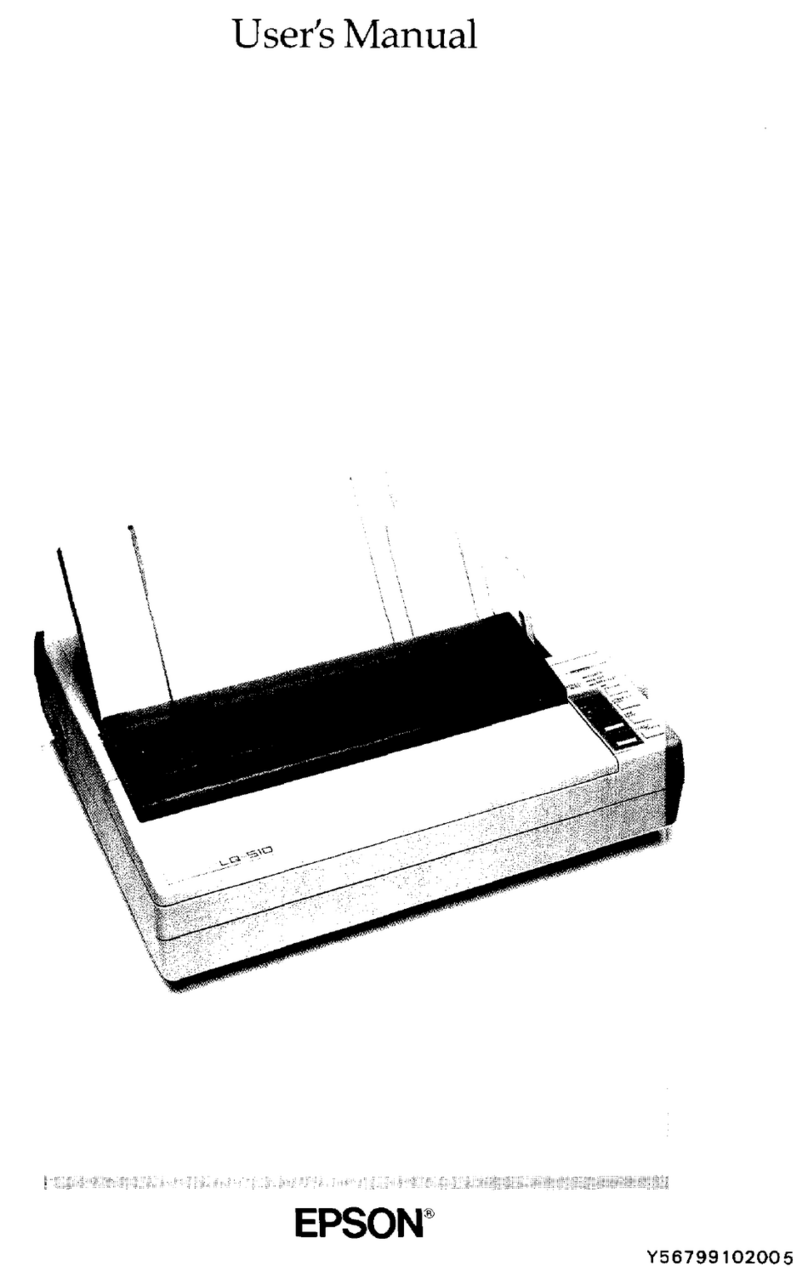 Epson LQ-510 User manual