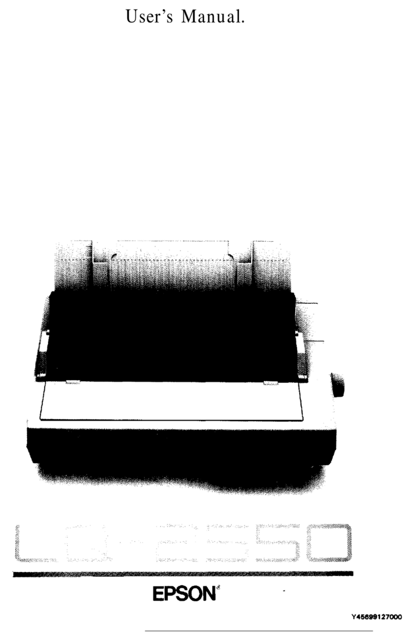 Epson LQ-2550 User manual