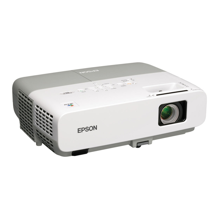Epson PowerLite 84 User manual