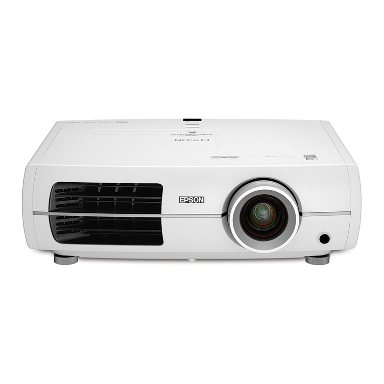 Epson PowerLite Home Cinema 8350 User manual