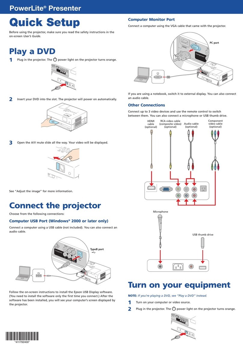 Epson PowerLite Presenter L User manual