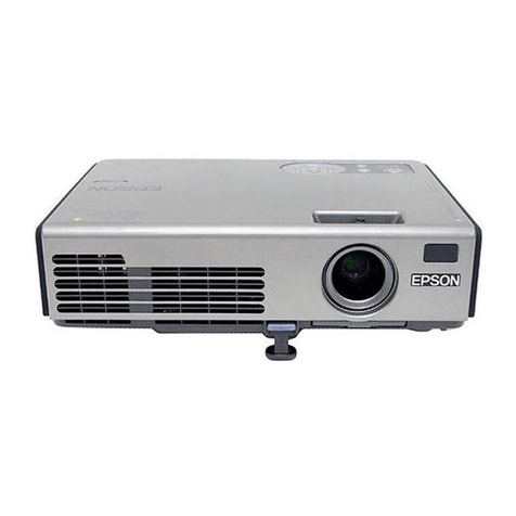 Epson 740c - PowerLite XGA LCD Projector User manual