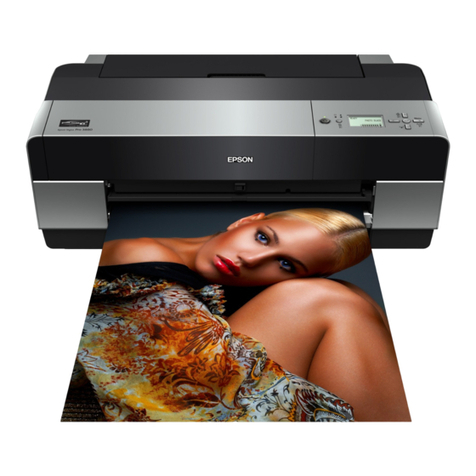 Epson 3880 - Stylus Pro Color Inkjet Printer User manual