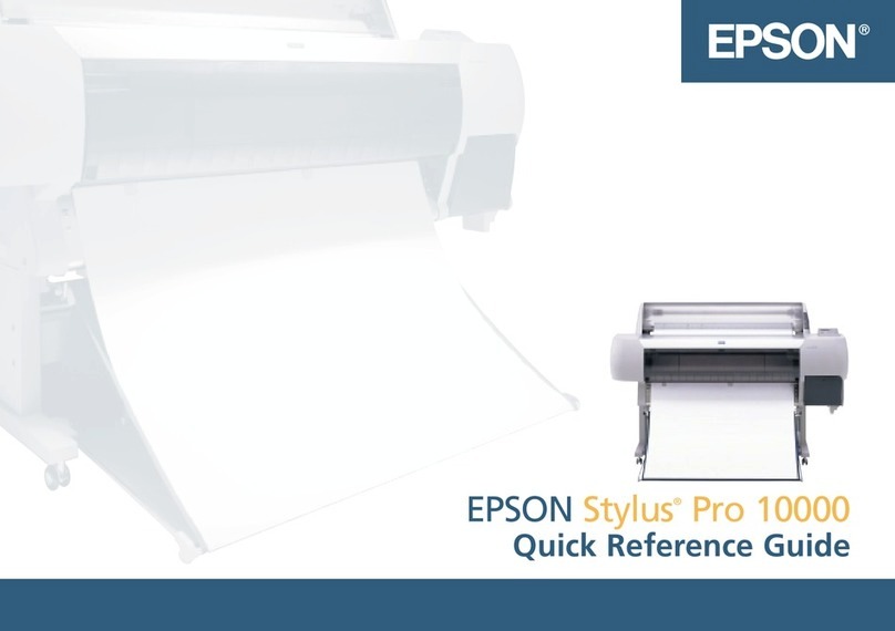Epson Stylus Pro 10000 Series User manual