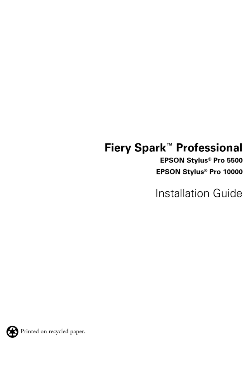 Epson Stylus Pro 10000 Series User manual