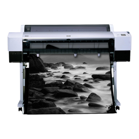 Epson 7800 - Stylus Pro Color Inkjet Printer User manual