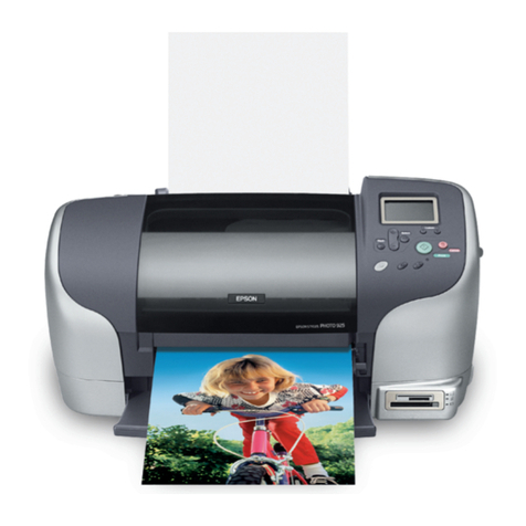 Epson Stylus Photo 925 User manual