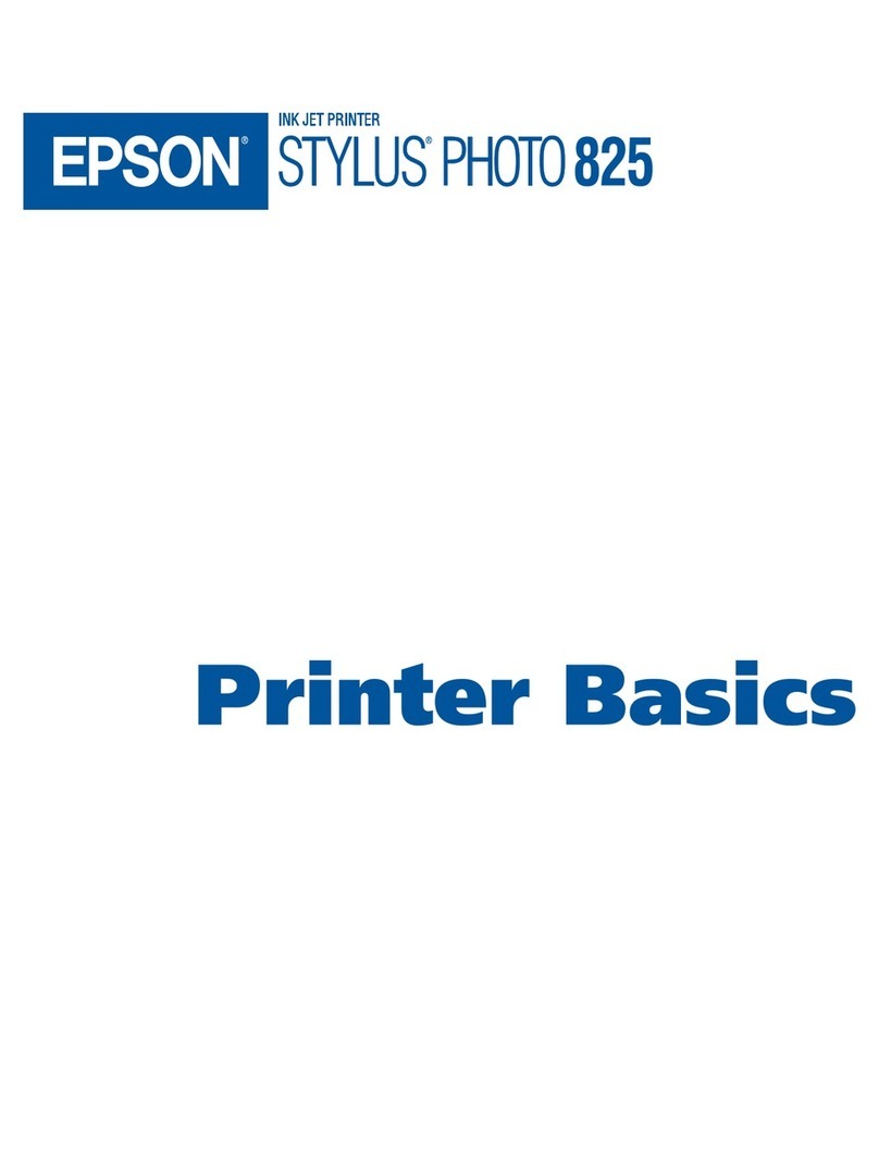 Epson Stylus Photo 825 Installation guide